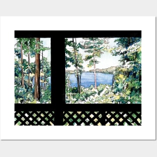 Porch View Posters and Art